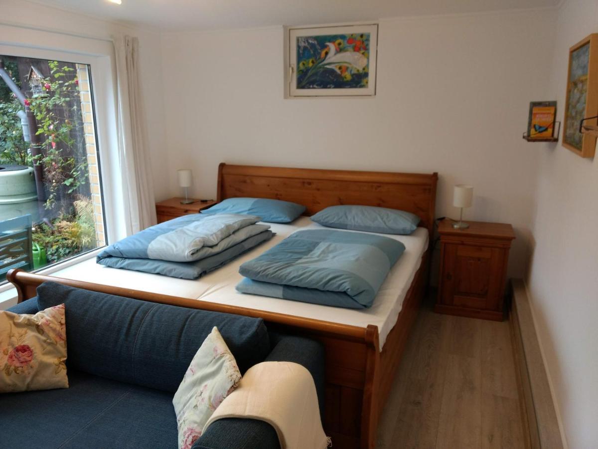 Ruhige, Gemuetliche 1-Zimmer Gartenwohnung Fuer 2 Erwachsene Lübeck Extérieur photo